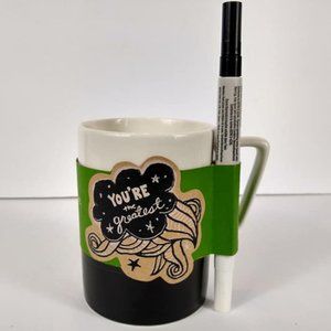 Starbucks Made by You Ceramic Mug with Pen 2013 Customizable New in Package NiP